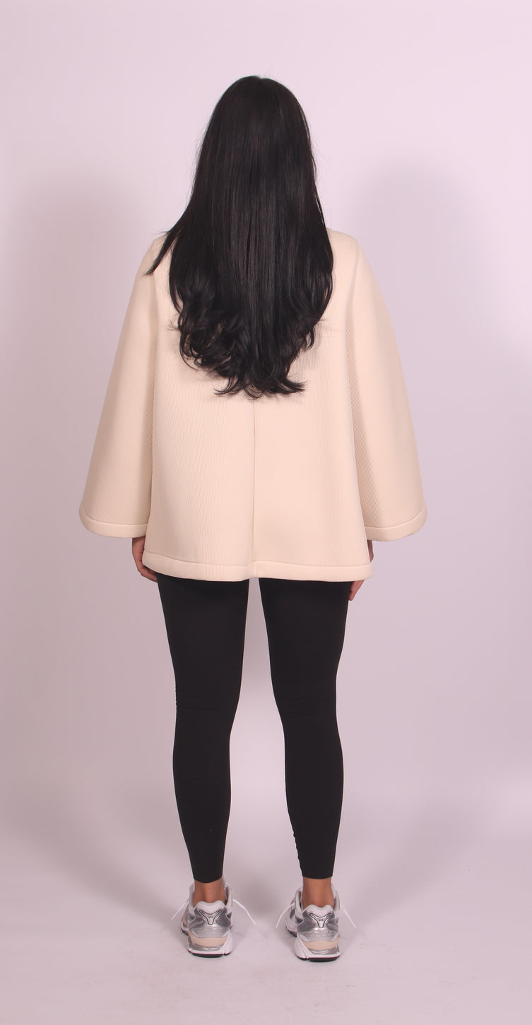 BUTTON JACKET CREAM