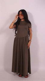 KHAKI Maxi Dress