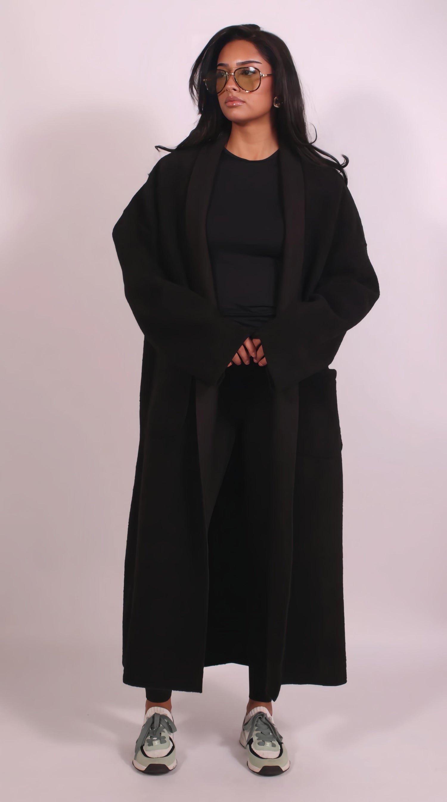 Schwarz Elegance Coat