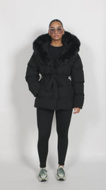 Maayah PUFFER BLACK