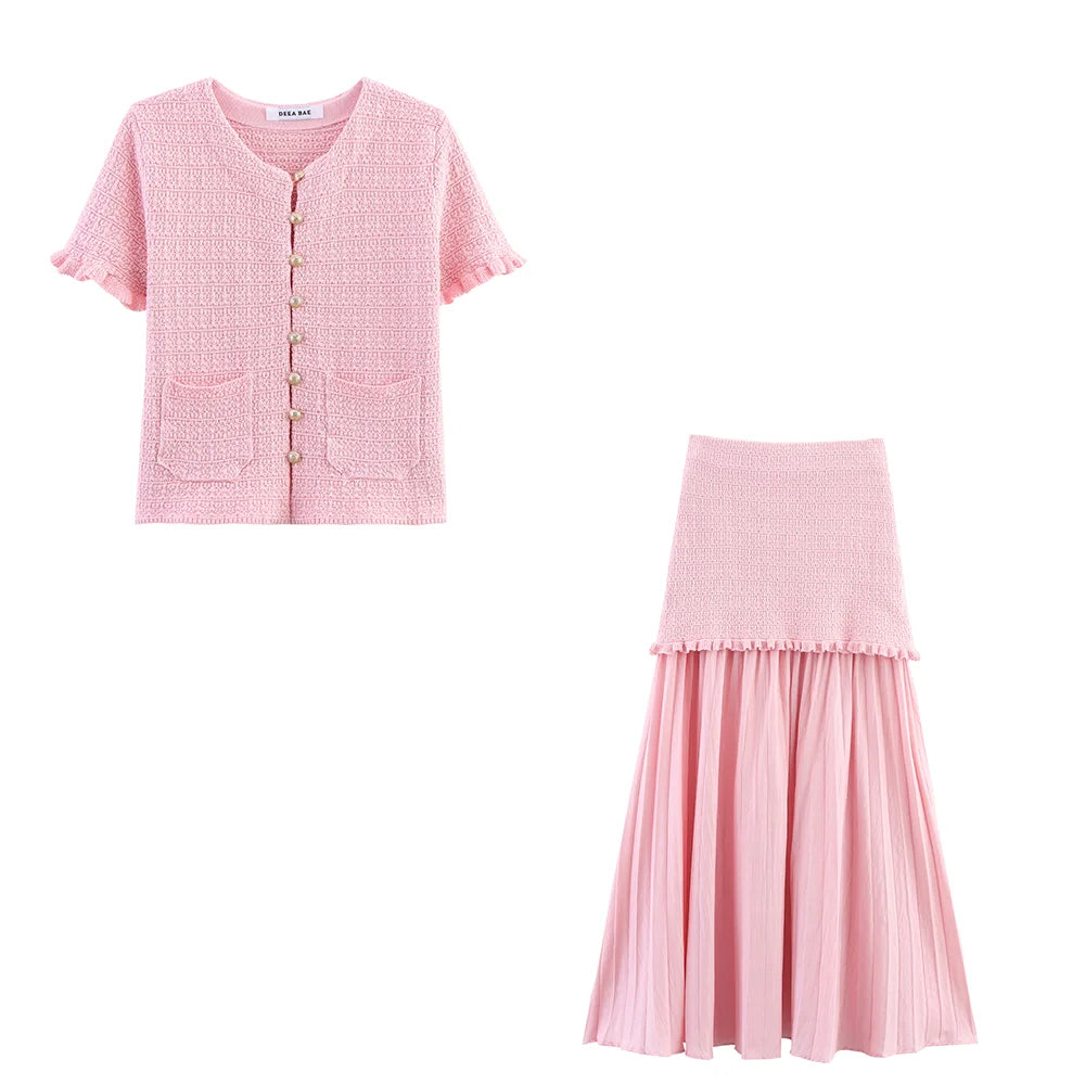 MAAYAH Summer Knit Set