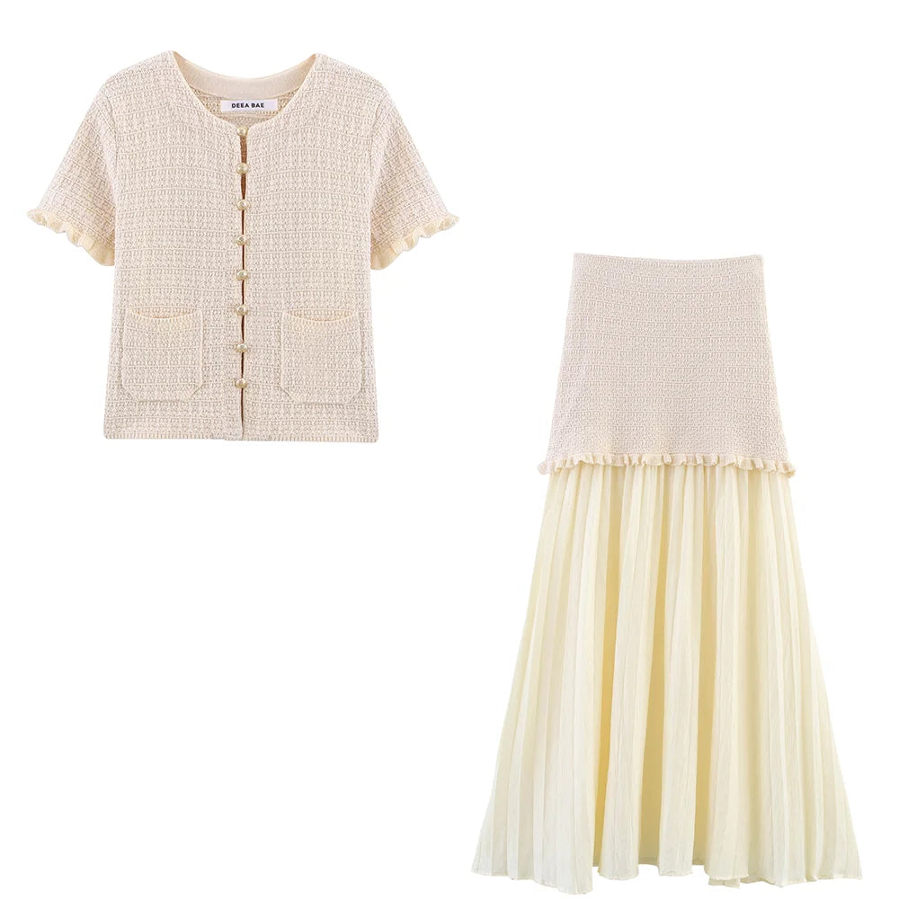 MAAYAH Summer Knit Set