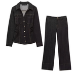 Slim & Wide Jeans Set